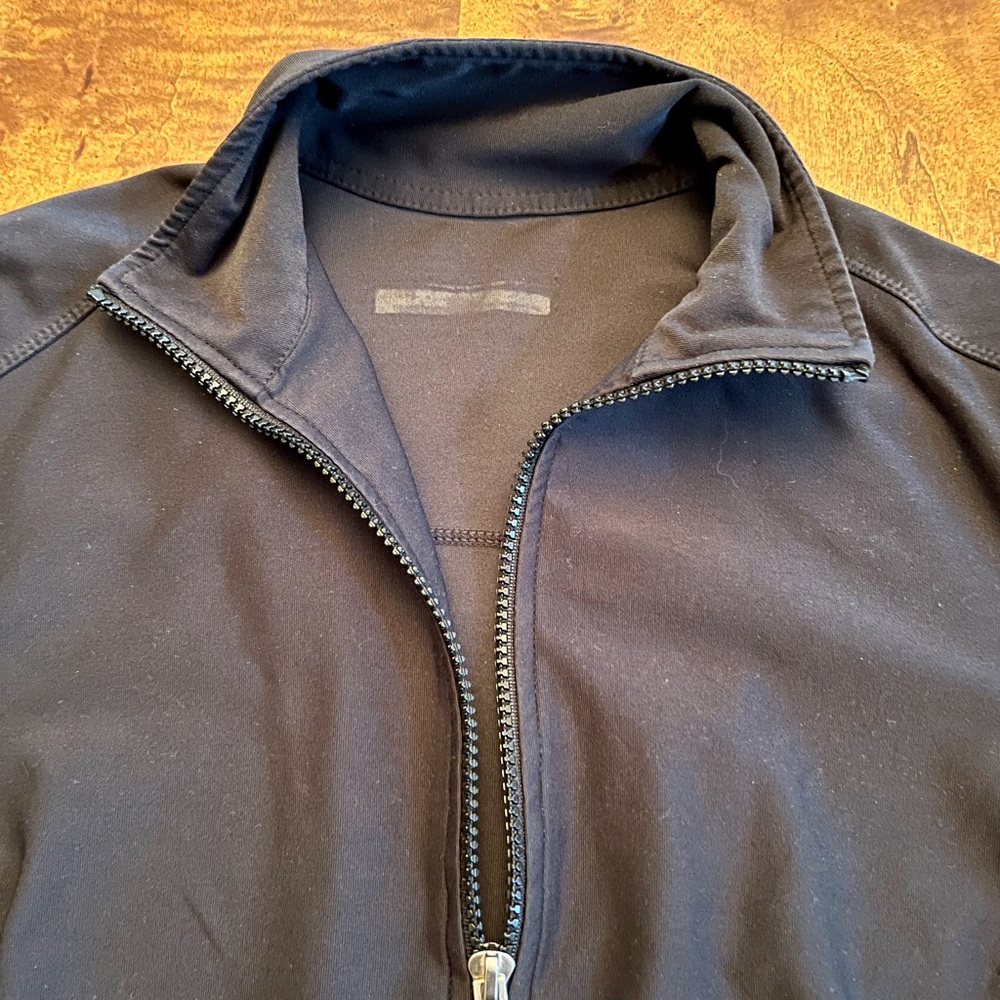 Lucy Athletic Jacket, Black, Size Small - image 2